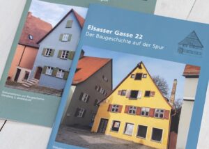 Zwei Broschürentitel zur Baugeschichte in Dinkelsbühl